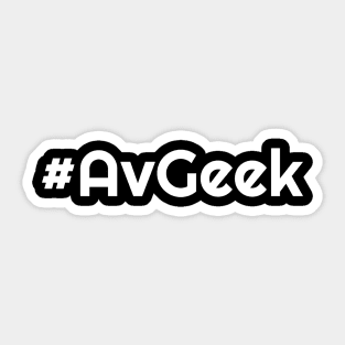 AV8R (white) Sticker